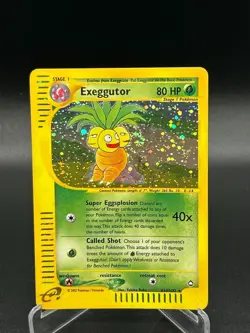 Exeggutor Holo Rare H10/H32 Aquapolis WoTC Pokemon Card 2002 - Image 1