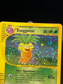 Exeggutor Holo Rare H10/H32 Aquapolis WoTC Pokemon Card 2002 - Image 2