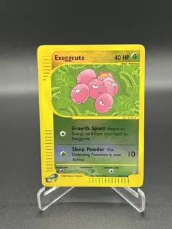 Exeggcute 76/147 Reverse Holo Aquapolis English Pokemon Card WoTC E-Reader - Image 1