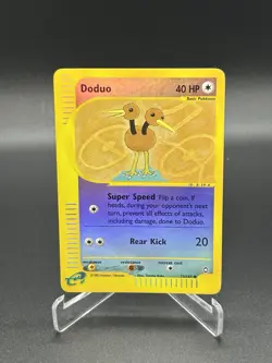 Doduo 73/147 Reverse Holo Aquapolis English Pokemon Card WoTC E-Reader - Image 1