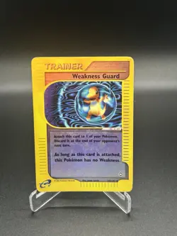 Weakness Guard 141/147 Reverse Holo Aquapolis English Pokemon Card WoTC E-Reader - Image 1
