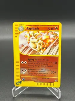 Rapidash 31/147 Reverse Holo Aquapolis English Pokemon Card WoTC E-Reader - Image 1