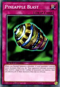 Pineapple Blast #SBC1-ENF16 Yugioh Near Mint or Better - Image 1