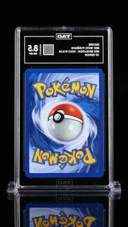 TAG 8.5 NM-MT+ Suicune Holo 14/64 1st Edition Neo Revelation Pokemon Card 2001 - Image 2