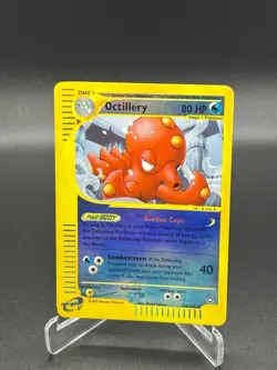 Octillery 26/147 Reverse Holo Aquapolis English Pokemon Card WoTC E-Reader - Image 1