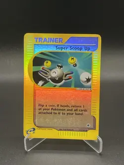 Super Scoop Up 151/165 Reverse Holo Expedition Pokemon Card 2002 WoTC E-Reader - Image 1
