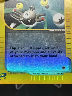 Super Scoop Up 151/165 Reverse Holo Expedition Pokemon Card 2002 WoTC E-Reader - Image 3