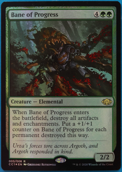 Bane of Progress FOIL Commander Collection: Green NM Rare CARD (495576) ABUGames - Image 1