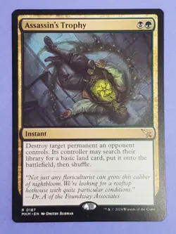 Assassin's Trophy NM #187 Murders at Karlov Manor MTG - Image 1