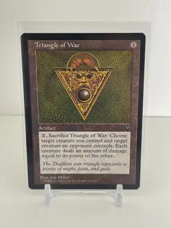 Triangle of War | Visions 1997 - MTG Magic Cards - Image 1