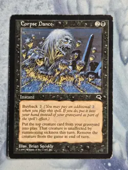 Corpse Dance - Tempest - Magic the Gathering - MTG - Moderate Play - Image 1