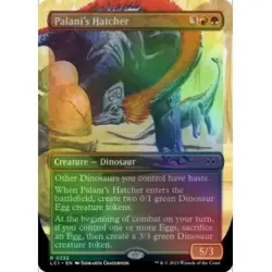 FOIL PALANI'S HATCHER (BORDERLESS) X4 The Lost Caverns Of Ixalan LCI Magic MTG - Image 1
