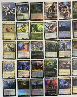 MTG Magic the Gathering Final Fantasy Lot of 49 Foil Rare Red Blue Black JCC7 - Image 2