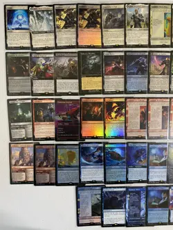 MTG Magic the Gathering Final Fantasy Lot of 40 Foil Rare Green Muti-Color JCC7 - Image 2