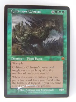 Magic the Gathering TCG - Innistrad Remastered Foil 409 - CULTIVATOR COLOSSUS - Image 1