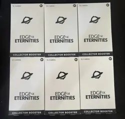 MTG Edge of Eternities Collector Booster Pack X6 New Factory Sealed - Image 1