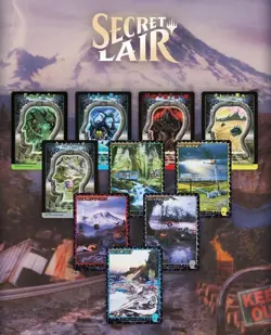 MTG Secret Lair x Brain Dead | Lands | Non-Foil | Magic the Gathering - Image 3