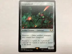 MTG Warhammer 40,000 CRYPTOHALL LP (9348) Graded Power TMG - Image 1