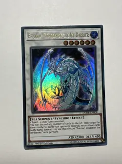 BRIONAC, DRAGON OF THE ICE BARRIER | DUDE-EN008 | Ultra Rare | YuGiOh - Image 1