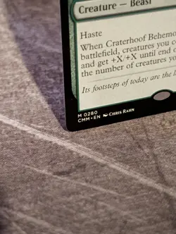 MTG - Craterhoof Behemoth (#0280- Non-Foil) Commander Masters - NM, Mythic - Image 2