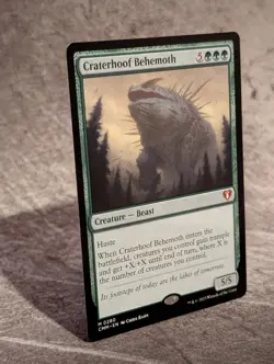MTG - Craterhoof Behemoth (#0280- Non-Foil) Commander Masters - NM, Mythic - Image 3