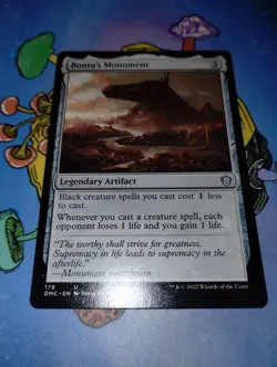 1x Bontu's Monument Commander: Dominaria United 179 Regular Uncommon - Image 1