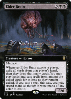 Elder Brain - CLB #573 | NORMAL | NM | MTG | EXTENDED ART - Image 1