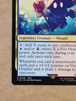 MTG Vivi Ornitier Final Fantasy English Regular Rare NM (FIN) 0248 - Image 4