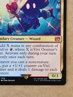 MTG Vivi Ornitier Final Fantasy English Regular Rare NM (FIN) 0248 - Image 5