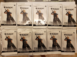 Lot Of 10 Magic the Gathering Final Fantasy Play Booster Pack New Sealed FF MTG - Image 1