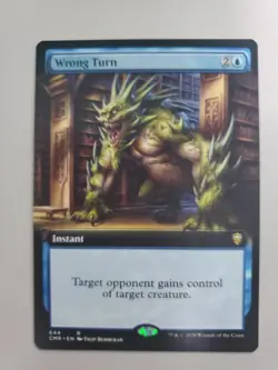 MTG Wrong Turn Commander Legends Extended Art Rare - Image 1