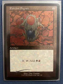 Rakdos Signet (Foil Etched) Secret Lair Drop Foil - Image 1