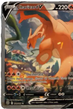 Charizard V 154/172 Alt Art - Brilliant Stars Pokemon Card-Near Mint-Ultra Rare - Image 1