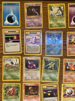 Pokemon Card Lot - Vintage Jungle Base Set Rares - CCG #21 - Image 2