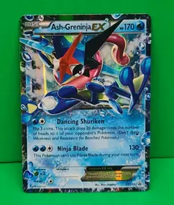 Pokemon Ash-Greninja EX XY133 BlackStar Promos Holo - Image 2