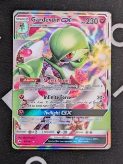 Gardevoir GX - 93/147 - Pokemon Burning Shadows Sun & Moon Ultra Rare Card NM - Image 1