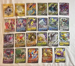 Pokemon Sword & Shield Rebel Clash V/Vmax/Full Art/Secret Lot of 23 NM/Mint - Image 1