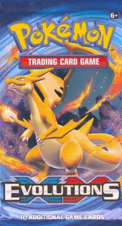 Pokemon TCG - XY: Evolutions - Sealed English Booster Pack Charizard Art 820650801556 - Image 1