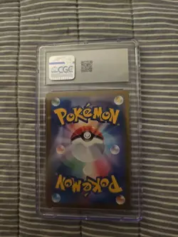 CGC 10 GEM MINT Japanese Pokemon 2024 Hisuian Growlithe 075/066 sv5a CrimsonHaze - Image 2