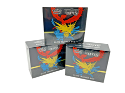 Lot of (3) Pokemon Sun & Moon Hidden Fates Elite Trainer Box ETB Sealed - Image 1