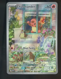 Charmander Pokemon Center SVP 044 Obsidian Flames Promo Stamped - Image 1