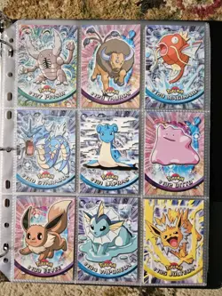 Pokemon Topps Trading Cards 2000 Series 3 Blue Logo COMPLETE SET M/NM - Image 3