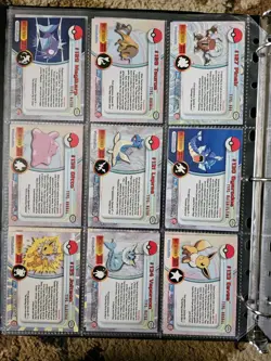 Pokemon Topps Trading Cards 2000 Series 3 Blue Logo COMPLETE SET M/NM - Image 4
