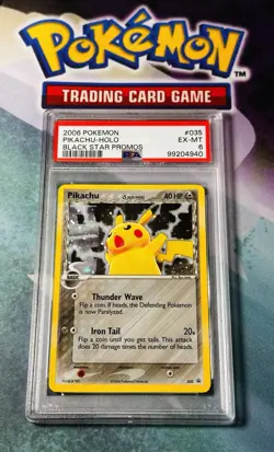 Pokemon Pikachu TCG Delta Species Holo Black Star Promo Card 35 Vintage⚡🔥 - Image 1