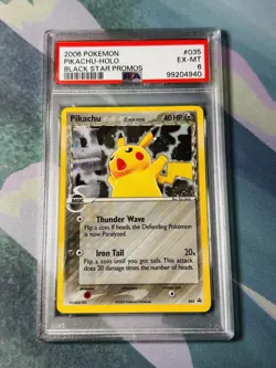 Pokemon Pikachu TCG Delta Species Holo Black Star Promo Card 35 Vintage⚡🔥 - Image 2