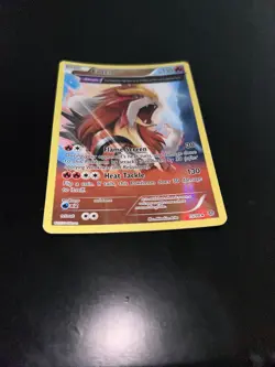 Entei 15/98 Full Art Holo Rare 2015 Ancient Origins Pokemon TCG NM - Image 2