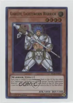 Garoth Lightsworn Warrior 1st Ed. YuGiOh Battles of Legends: Light's Revenge - Image 1