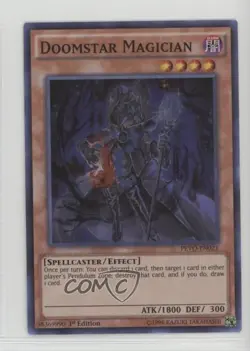 Doomstar Magician (SR) 1st Ed. YuGiOh Pendulum Evolution #PEVO-EN021 - Image 1