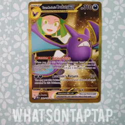 Pokemon Card Team Rockets Crobat Ex 242/182 Scarlet Violet Destined Rivals NM - Image 1