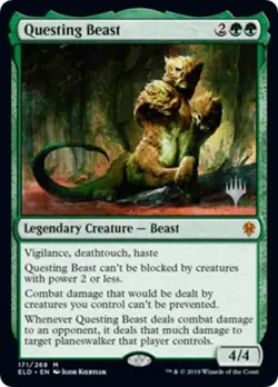Questing Beast - Light Play MTG Promo Pack: Throne of Eldraine - Image 1